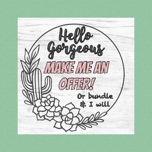 Feel Free To Make Me An Offer 🙃